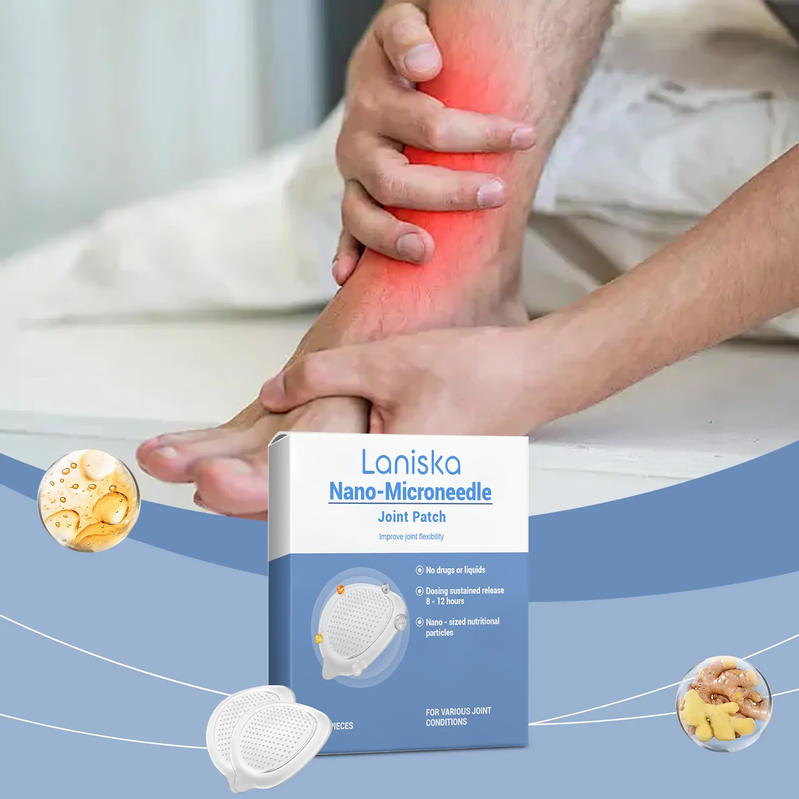 My Honest Take on the Laniska Joint Care Patches: A Game-Changer for My Achy Joints? 2 Applying Laniska Joint Care Patch