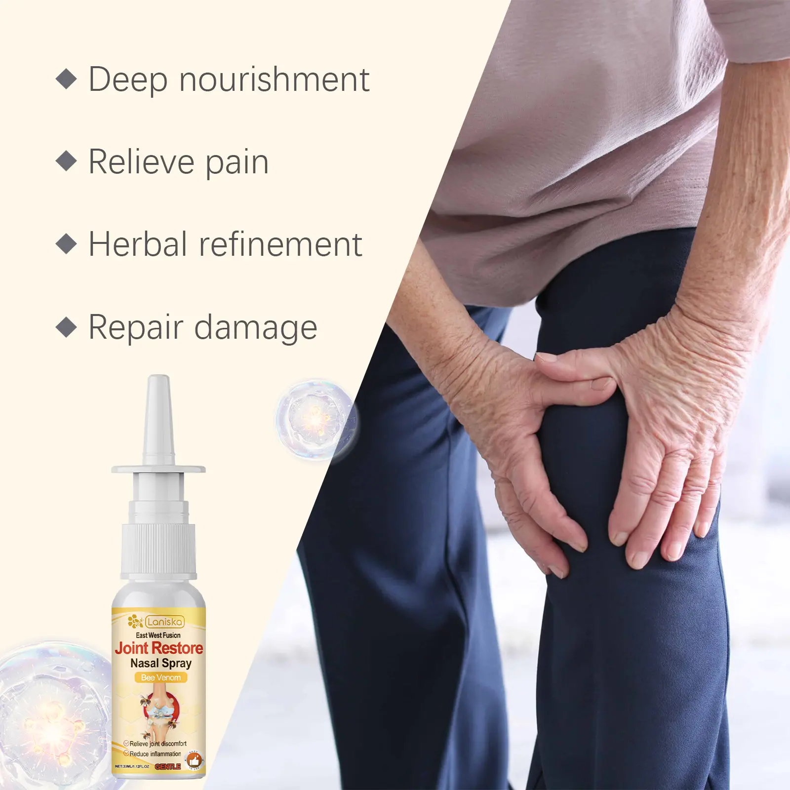 Laniska Herbal Joint Nasal Spray for Joint Discomfort and Flexibility 5 laniska herbal joint spray LA B07 0014 01 2949