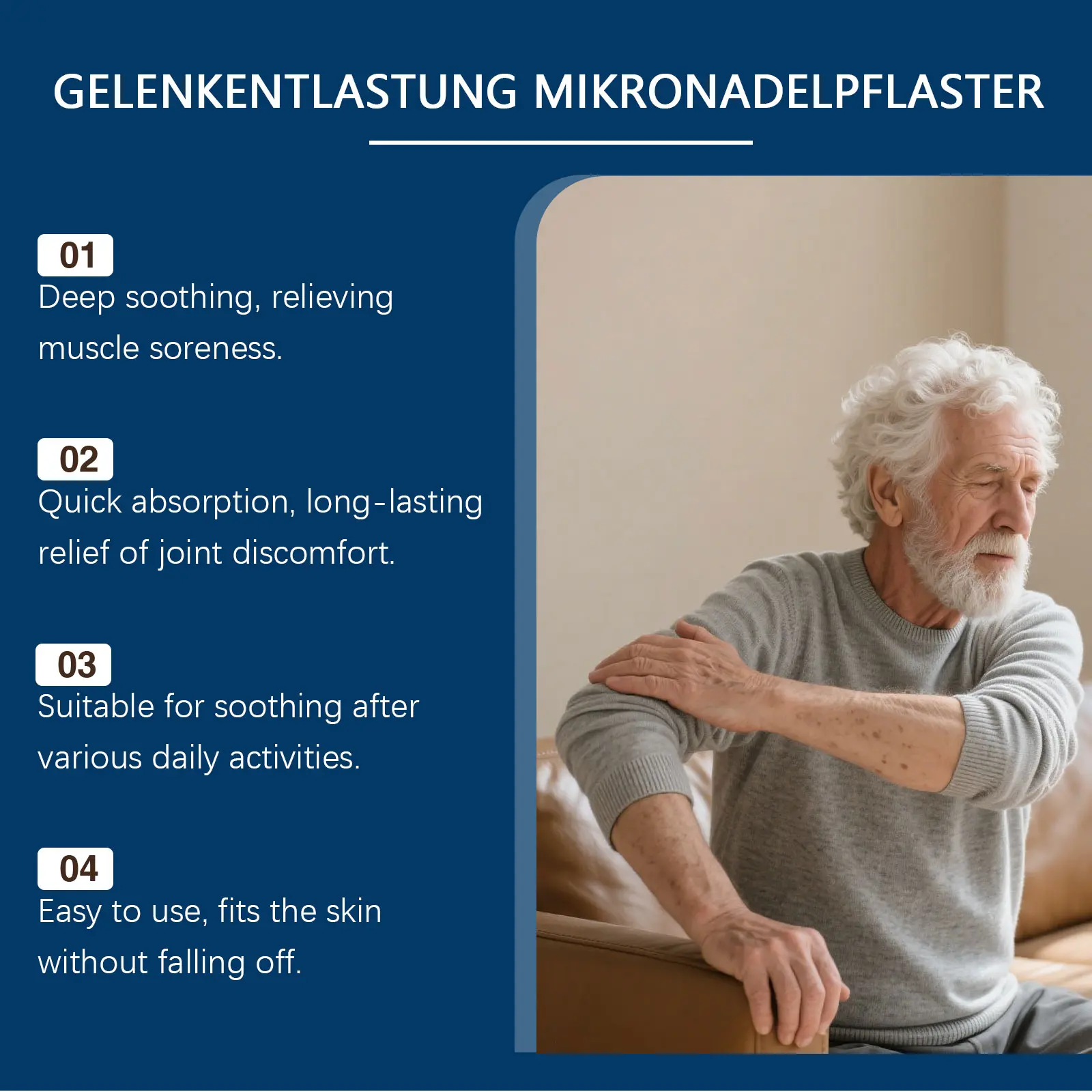 Laniska Joint Care Patches with Glycerin for Joint Comfort 9 laniska joint care patch LA B07 0074 01 230