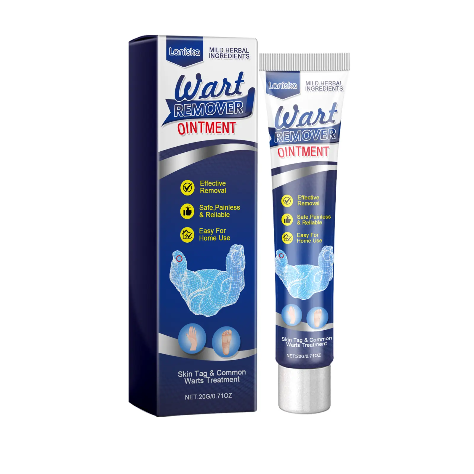 Laniska Kew Care Cream Review: My Messy Experience 1 Laniska Kew Care Cream tube on my bathroom counter