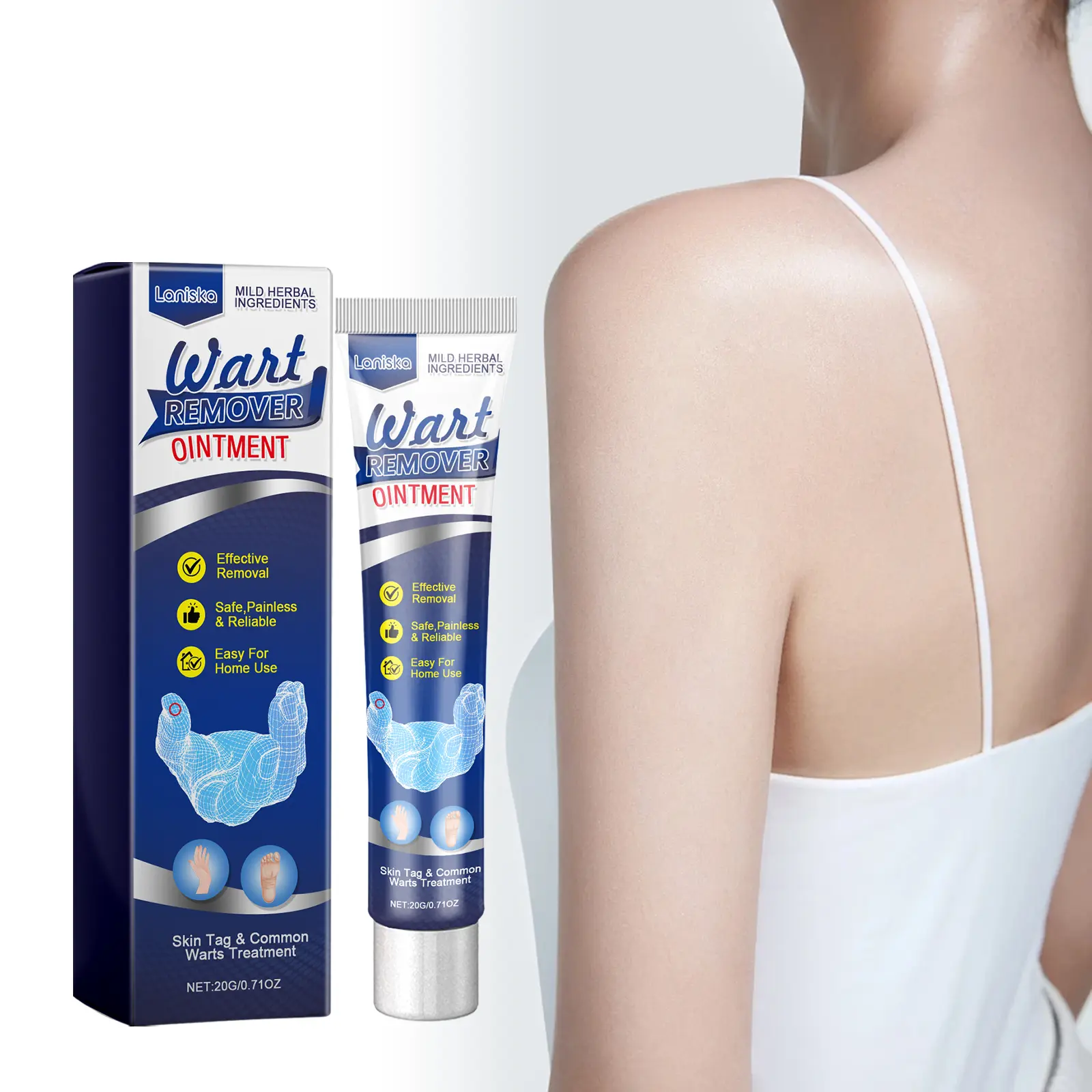 Laniska Kew Care Cream Review: My Messy Experience 2 Close up of Laniska Kew Cream texture on skin
