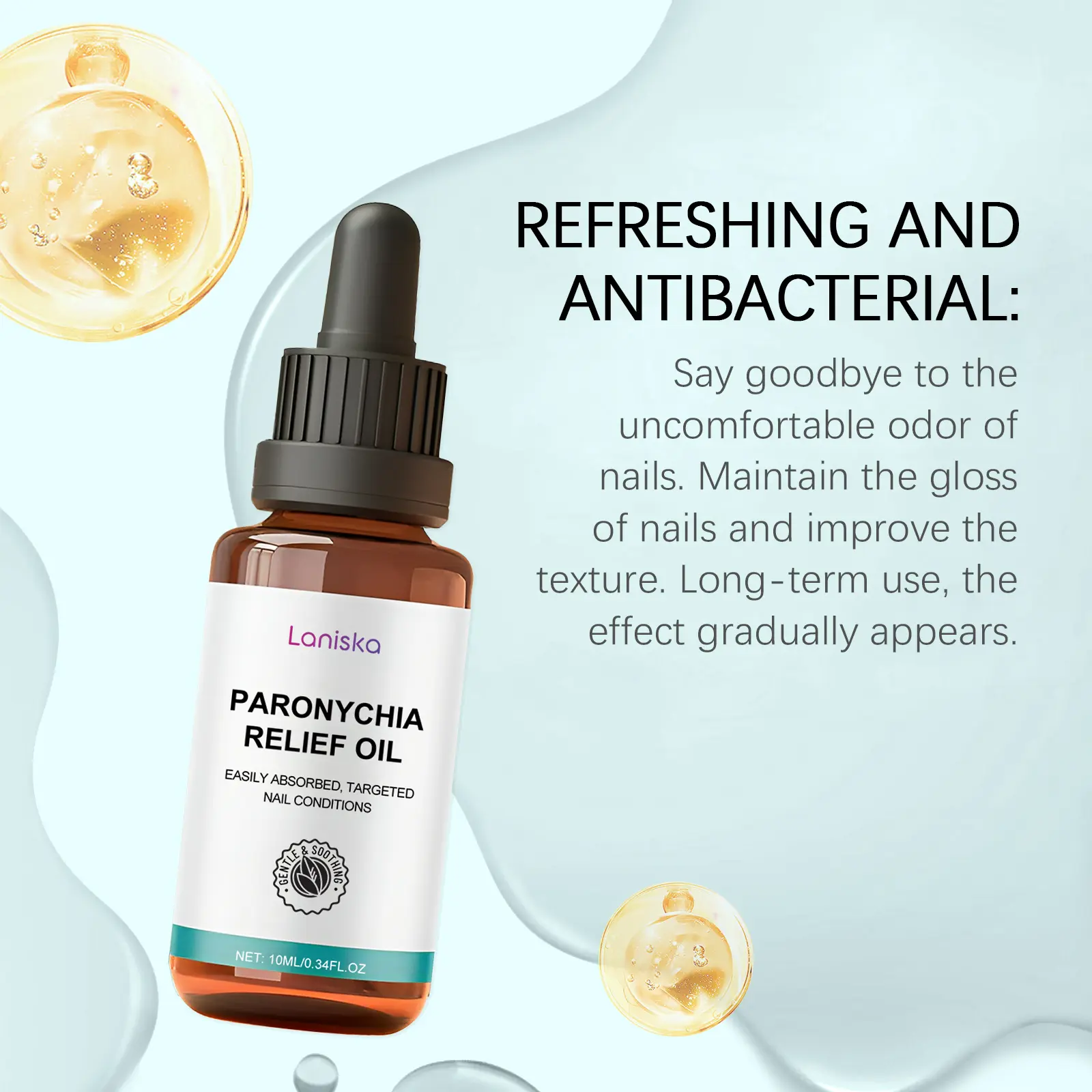 Laniska Nail Care Essential Oil - Nourishes and Cleanses Nails 8 laniska nail care oil LA B05 0012 01 390