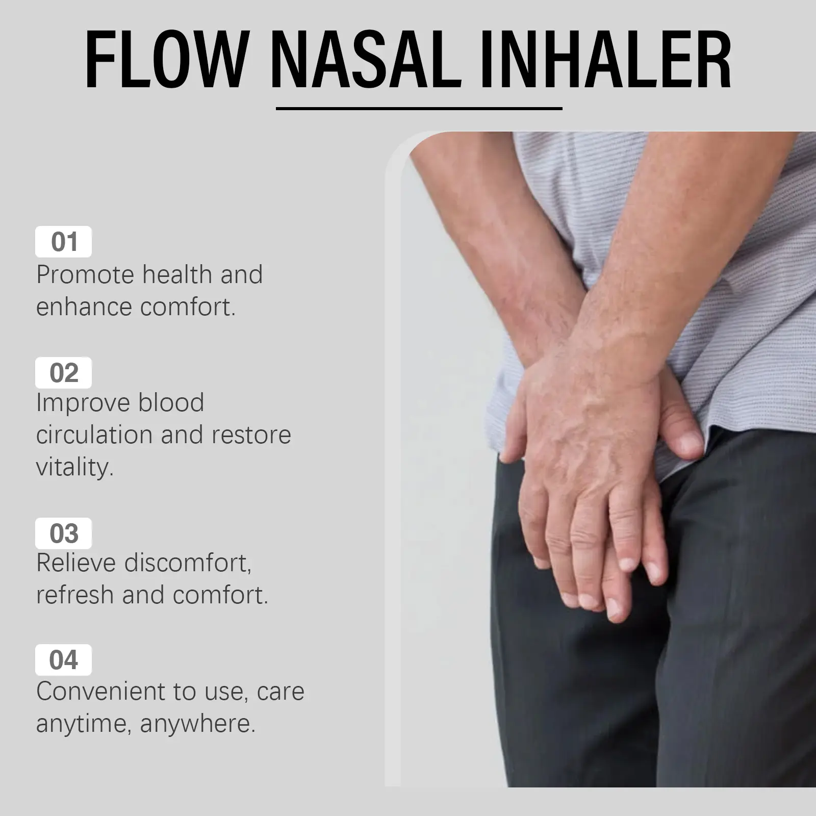 Laniska Nasal Inhaler for Body Comfort and Relaxation 10 laniska nasal suction LA B03 0017 01 2564