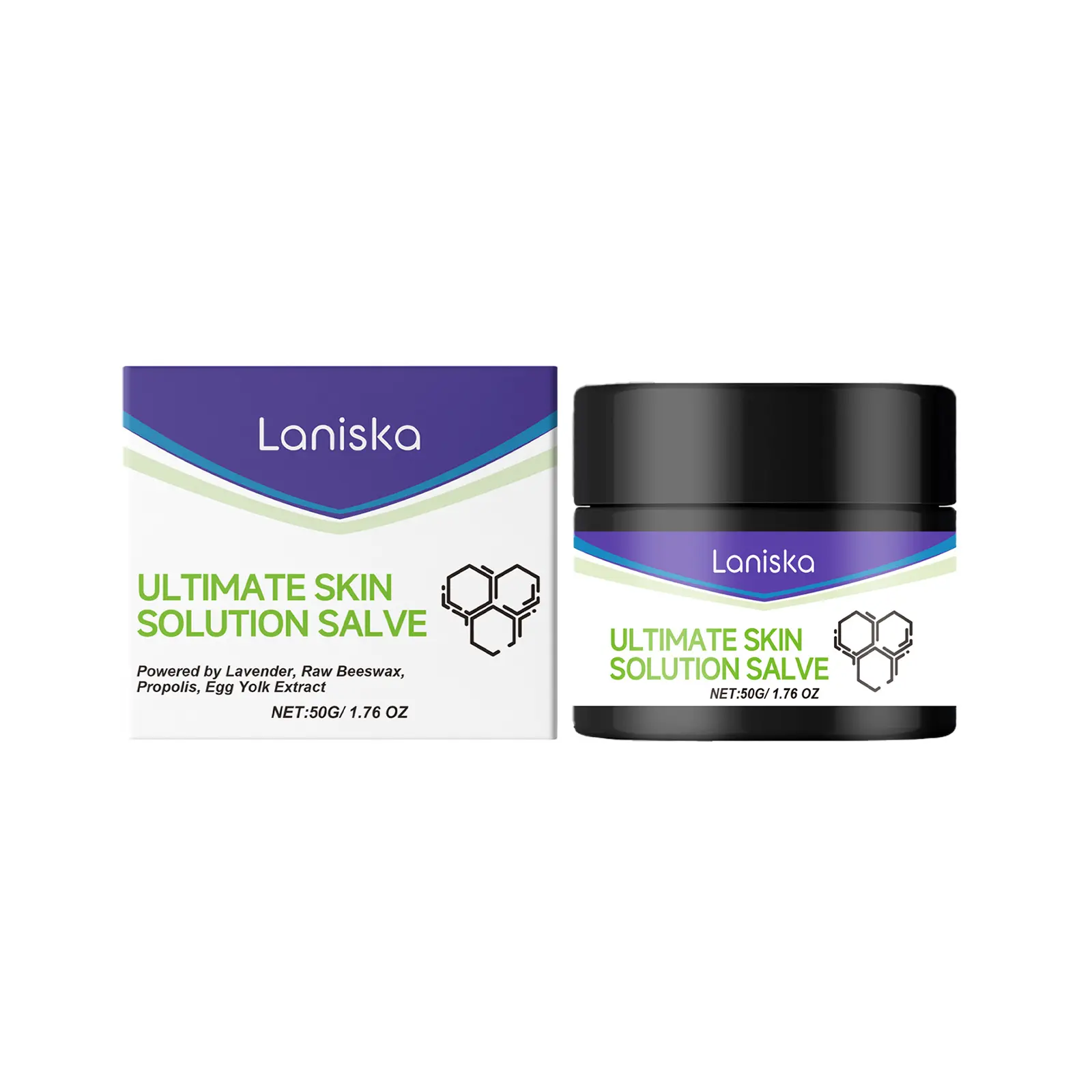 Laniska Propolis Cream with Lavender Oil for Skin Relief - Review 1 Laniska Propolis Cream with Lavender Oil tube on a table
