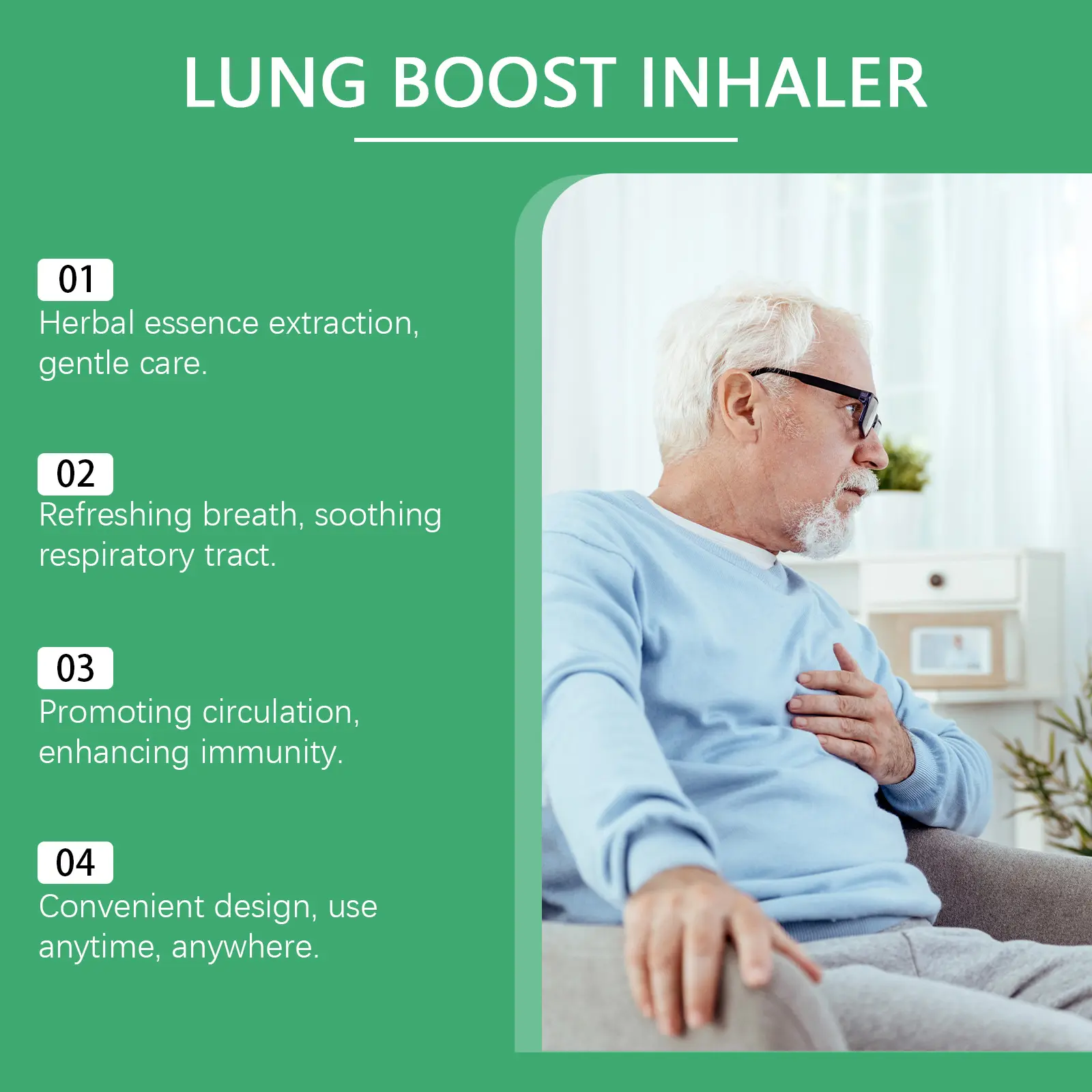 Laniska Nasal Inhaler with Sunflower Oil and Menthol 10 laniska revitalizing inhaler LA B07 0021 01 2510